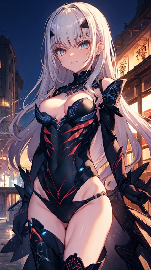 (whole body),Explain the whole,Browsing Caution,最high quality,High resolution, Very detailed,Game CG,Dutch Angle,緻密でBeautiful Eyes,beautiful girl,Chest Focus,(Captivating smile), (Spread your legs), (Lift your legs), leotard,armor, 装甲dress, Black dress, 黒いgloves, Blue Armor, Blue dress, breastplate, dress, drop down, gloves, mask, Shoulder rest, 短いdress, shoulder armor,Thigh-high boots,((Very detailedな背景)), (((Cowboy Shot,Dynamic Angle))),1 girl,,(Shiny skin:1.3),(beautifully濃厚な肌),(Thinning hair), masterpiece, high quality, High resolution, Confused,(beautifully、aesthetic:1.2), Beautiful Hands, (4K), 8k, Perfect balance,(Highly detailed CG Unity 8k wallpaper), Perfect hands, Embarrassing, blush, Light_vestige,Intricate details,Written boundary depth, extremely delicate and 美しい,Professional photography, Bokeh, High resolution, Sharp details, 最high quality, Thick thighs,Beautiful Eyes, Beautiful background, Outdoor,
