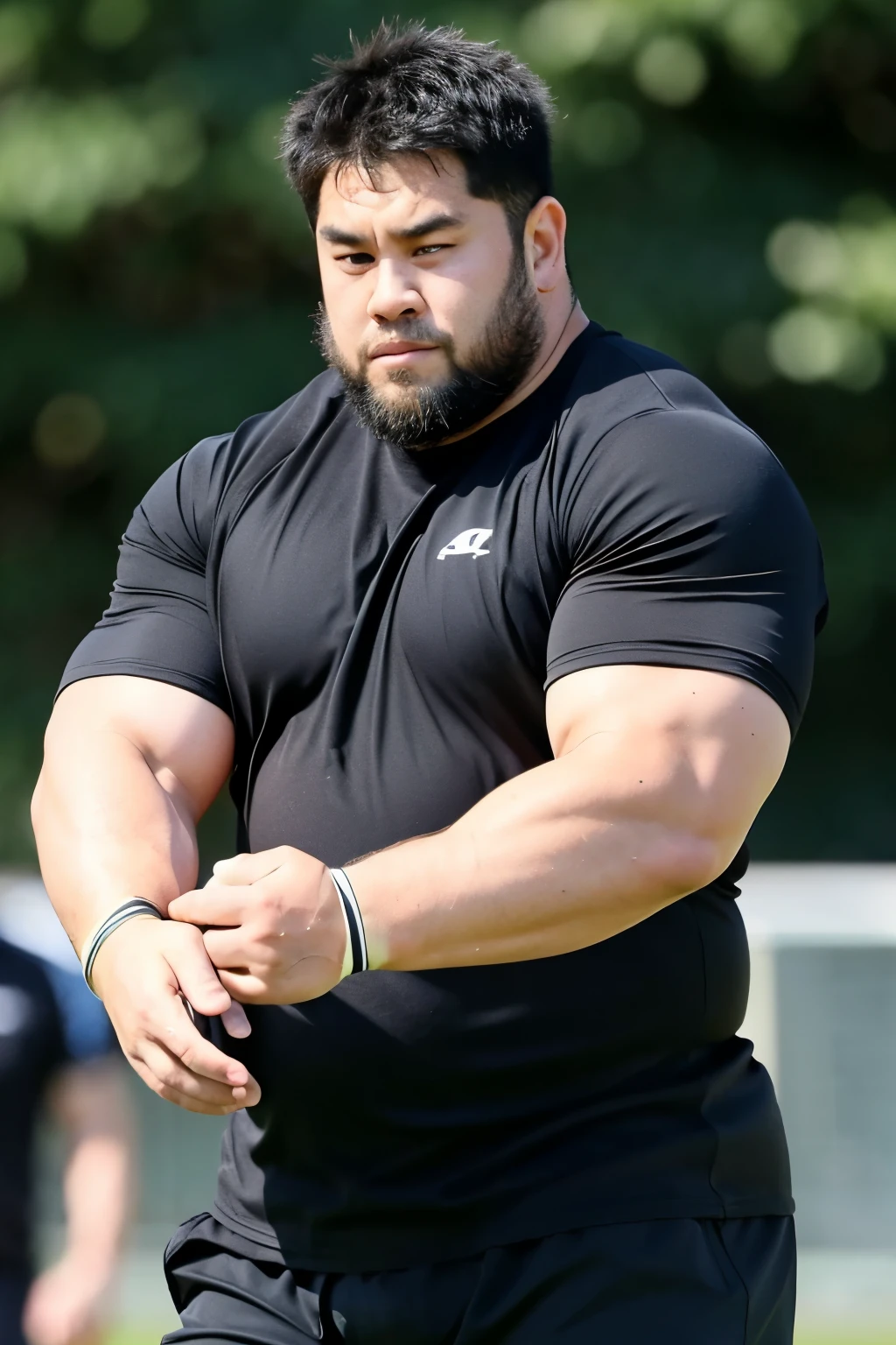 (((1man training sitting in the gym he is sitting doing Selfie with 1 cell phone in his right hand, old daddy Chubby, plump rechonchudo coxas extremamente grossas barriga avantajada gordo, sitting on a bench in a gym, em uma academia, obeso appearance, plump,He's chubby,  ele tem cerca de 58 anos de idade, ele tem cerca de 58 anos, coxas grandes, malhar, Gold neckband earphones, watch bracelet full body tattoos , he is facing the viewer, ((view from below)), fotografia de Corpo completo imagem de corpo completo, Dynamic photography. Fotografia mostrando todo o corpo do modelo.  Somente plump rechonchudo coxas extremamente grossas barriga avantajada gordo grisalho. Mostrando o penis ao expectador.