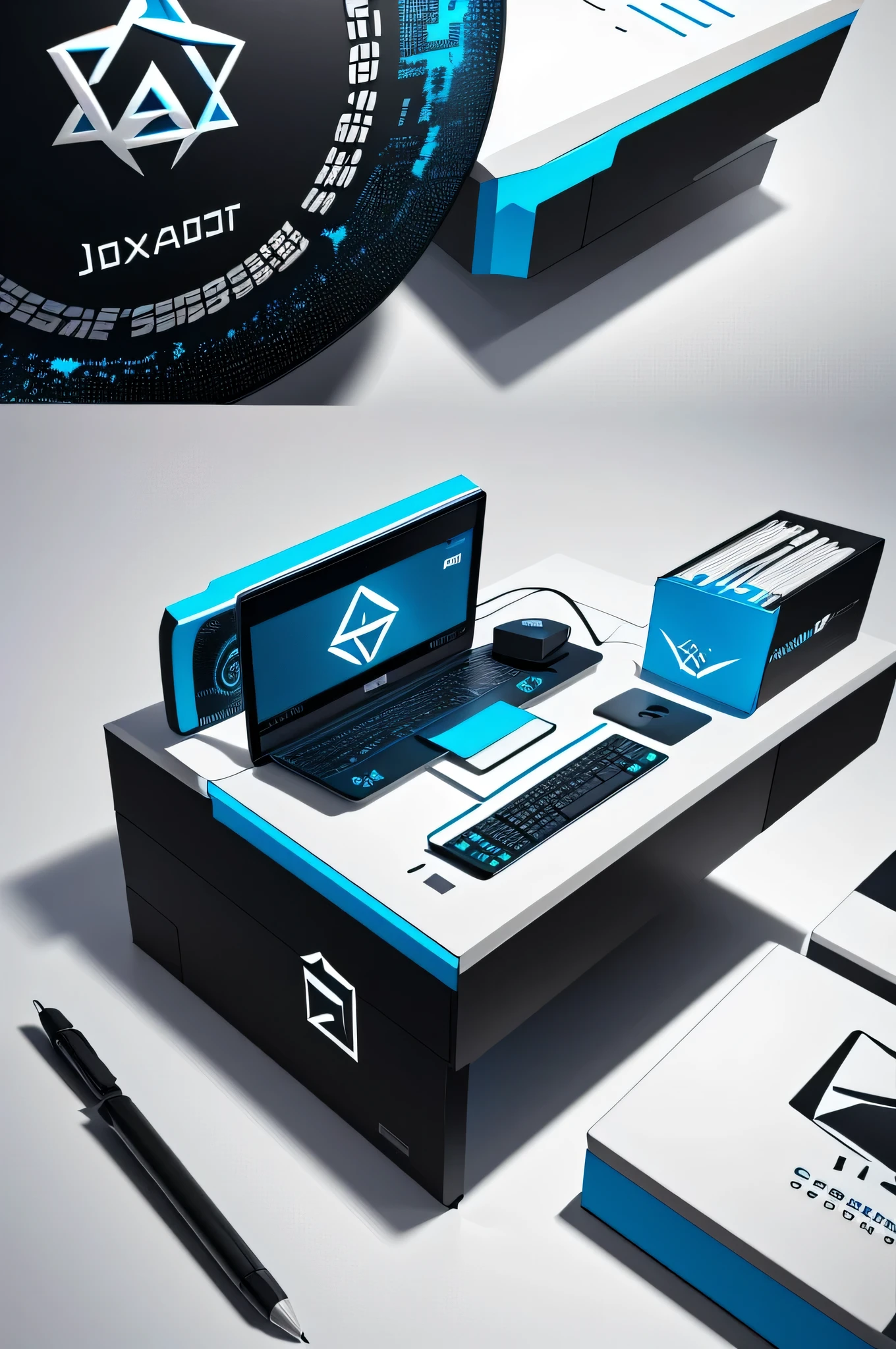 Logo for a crypto exchange company, Expert design, esports logo, Logo concept design, Expert high detail concept art, Slogan 3 d, Abstract technology, Abstract logo, Debugging design, Digital art concept, designing a logo, professional designing a logo, The logo is in an abstract style, Cyberpunk technology, Specializing in information technology, patch designing a logo, Digital art, Graphic design of the logo, Rounded logo, complex composition without error