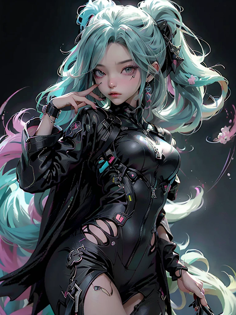baleia orca alien, character humana, cheio de armas, exoesqueleto cinza, detalhes neon, neon black smoke, naves pequenas ao redor, featured on amiami, trending on artstaion, cd jacket, horrific yet beautiful vibe, slight , trending on artforum, neon orange, face with artgram, yoshinari yoh,inspirado em Hq Jim lee, ar 16:9 artgem niji