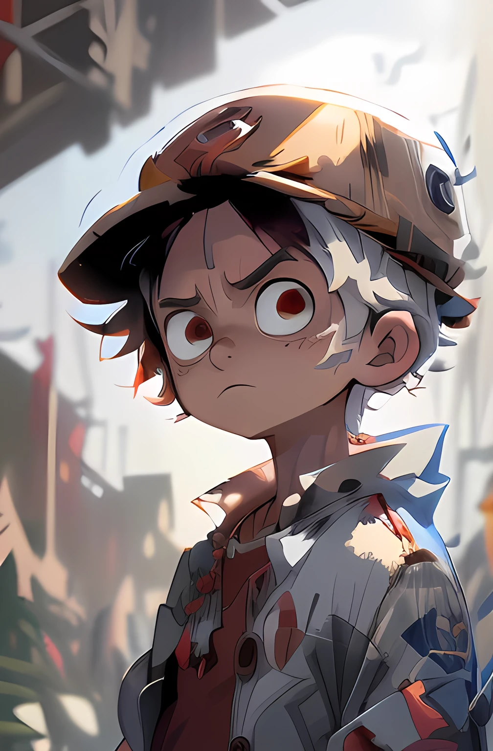 ((best quality)), ((masterpiece)), (detail), high resolution, perfect face, perfect composition, 8k, high quality, trending art, trending on artstation, luffy, from one piece, one piece anime style, luffy gear 5, anime style, luffy (one piece, one piece artstyle, monkey d luffy, official art, white hair, best fighting style,