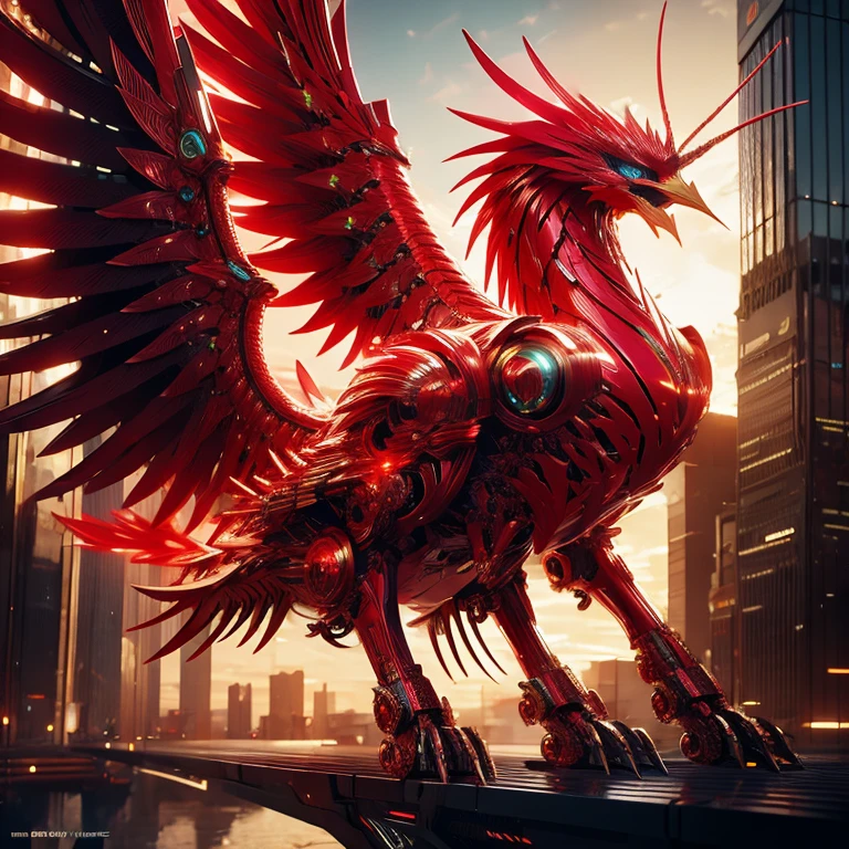 (masterpiece, best quality:1.2), a beautiful phoenix , techno fantasy style, (technological aggressive design), cyberpunk, 4K, UHD, (Photorealistic:1.4),Ultra high resolution, masterpiece, ultra realistic, ultra nitide, insane details