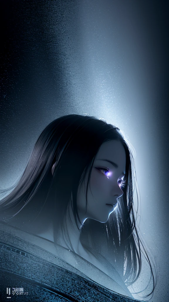 (gorgeous art,cold colours dominant,:1.3),
(deep emotional, mood, deep, silhoutte lighting:1.5),
ultra high res, extremely detailed CG unity 16k wallpaper,
highly detailed,hyper detailed,
delicate background, depth of field,Princess Kaguya,kimono,Gray Hair