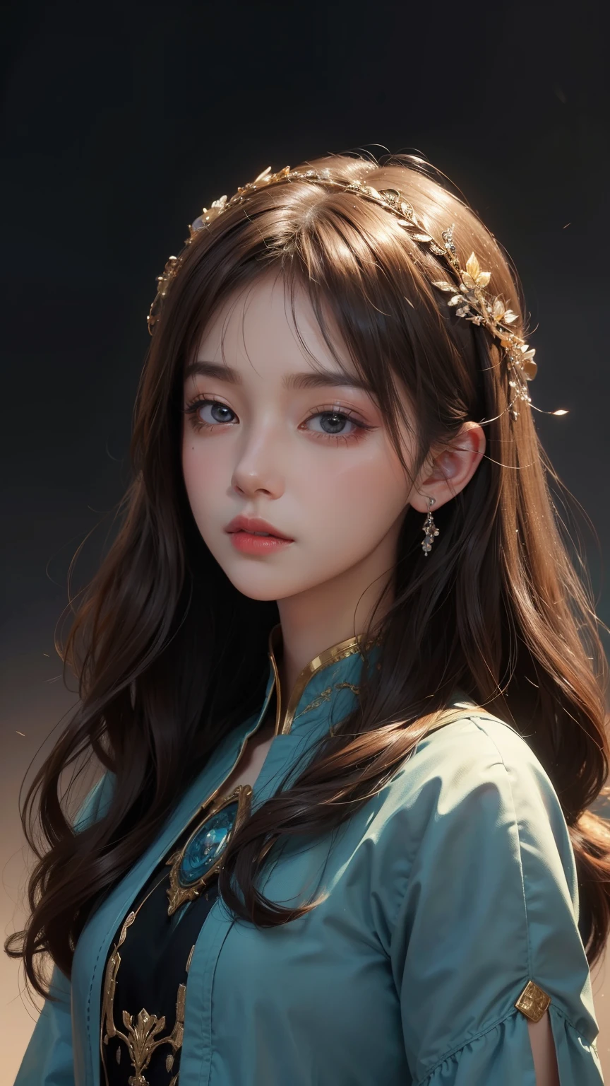 Beautiful illustrations inspired by NFT art、Lighten the background、fantastic、high quality、Pure face_V1:0.8
