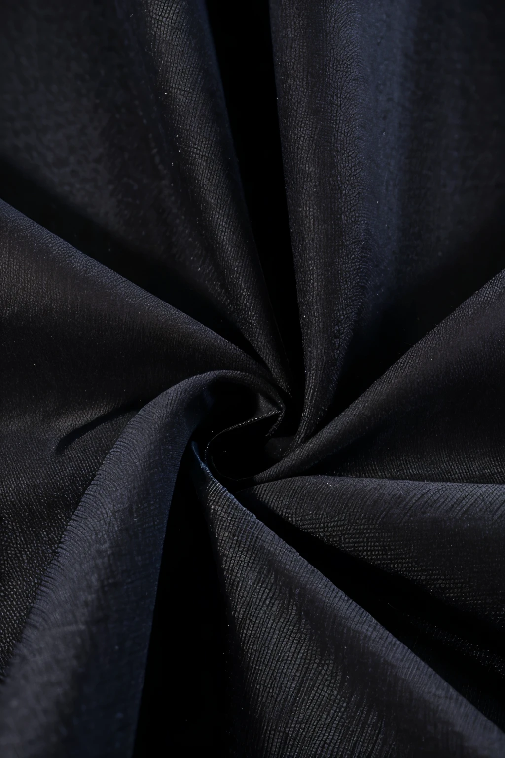 very detailed photo of polyester fabric