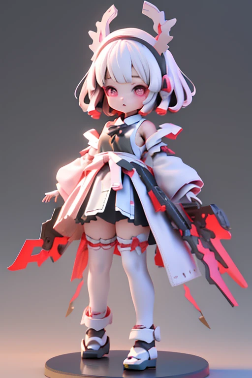 (highest quality)), ((masterpiece)), (Very detailed: 1.3), 3D, {(Young girl)}, Wearing a white frilly Gothic Lolita outfit, (She is fused with a Gundam mecha from the future....), With headgear, With V-fin , Armored Shoulders,Armament, Armor at the feet, Multi-layer texture perfect ratio, Octane Rendering, Duotone Lighting, Low ISO, wide aperture, White balance, Three-part method, Ultra HD 16k, High resolution (High Dynamic Range), Ray Tracing, NVIDIA, Super Resolution, Scattered beneath the surface of the water, PBR Texturing, Post-processing, Anisotropic Filtering, Written boundary depth, Maximum clarity and sharpness, Highly efficient subpixels, Subpixel Convolution, Particles of light, Scattered Light, Tyndall effect, whole body:1.5, Combat pose, cute, (cute:1.2), (Bobcut:1.3),Braiding, Black Hair, Thick eyebrows, Pale-colored iris, big, Bright black eyes, Long eyelashes, small, Bright colors, Natural lips, (The average face of a Japanese idol), (日本人特有のBaby Face:1.3), (Baby Face), Wide forehead:1.2, Plump Cheeks, small jaw, Visible side boob, (Has a huge weapon:1.5), fly in the sky、,View your audience,Focus on the eyes , (Four perfect fingers, One thumb),