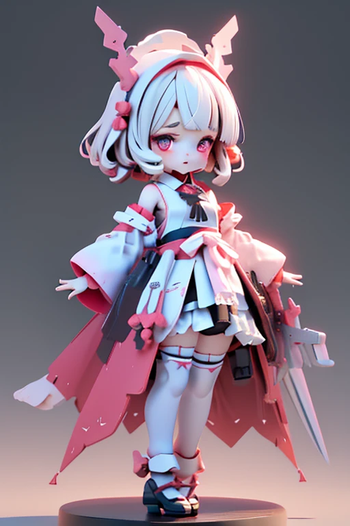 (highest quality)), ((masterpiece)), (Very detailed: 1.3), 3D, {(Young girl)}, Wearing a white frilly Gothic Lolita outfit, (She is fused with a Gundam mecha from the future....), With headgear, With V-fin , Armored Shoulders,Armament, Armor at the feet, Multi-layer texture perfect ratio, Octane Rendering, Duotone Lighting, Low ISO, wide aperture, White balance, Three-part method, Ultra HD 16k, High resolution (High Dynamic Range), Ray Tracing, NVIDIA, Super Resolution, Scattered beneath the surface of the water, PBR Texturing, Post-processing, Anisotropic Filtering, Written boundary depth, Maximum clarity and sharpness, Highly efficient subpixels, Subpixel Convolution, Particles of light, Scattered Light, Tyndall effect, whole body:1.5, Combat pose, cute, (cute:1.2), (Bobcut:1.3),Braiding, Black Hair, Thick eyebrows, Pale-colored iris, big, Bright black eyes, Long eyelashes, small, Bright colors, Natural lips, (The average face of a Japanese idol), (日本人特有のBaby Face:1.3), (Baby Face), Wide forehead:1.2, Plump Cheeks, small jaw, Visible side boob, (Has a huge weapon:1.5), fly in the sky、,View your audience,Focus on the eyes , (Four perfect fingers, One thumb),