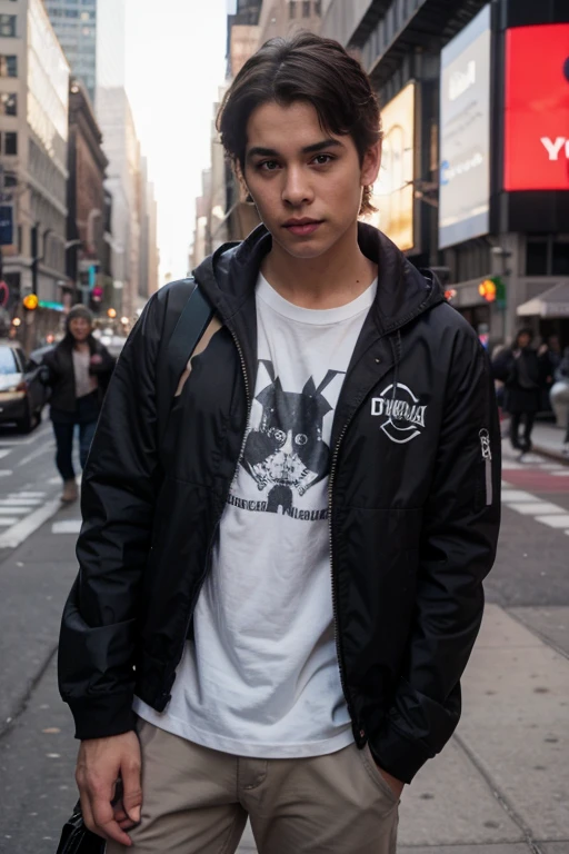 Esse mesmo garoto em Nova York