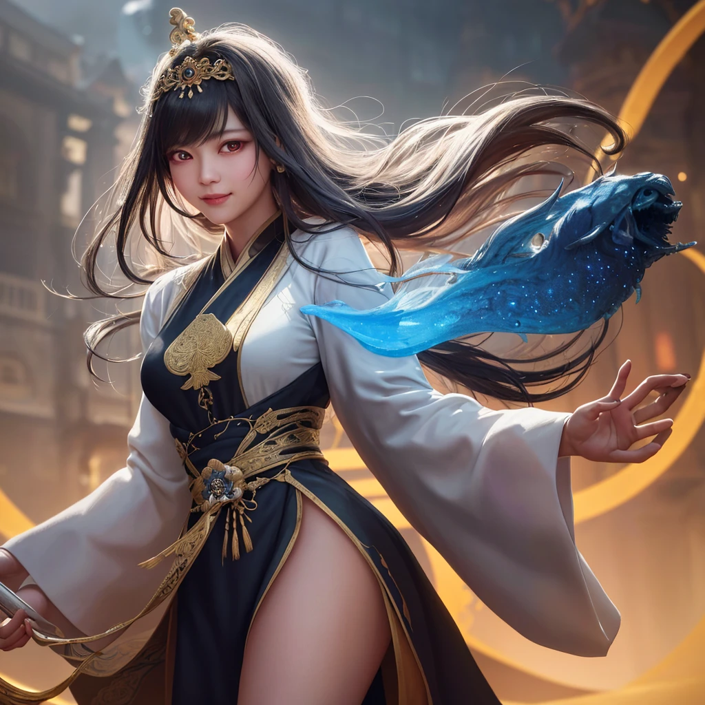 cheongsam fress, full body. silk is Very shiny. Glass texture. Cinematic light,