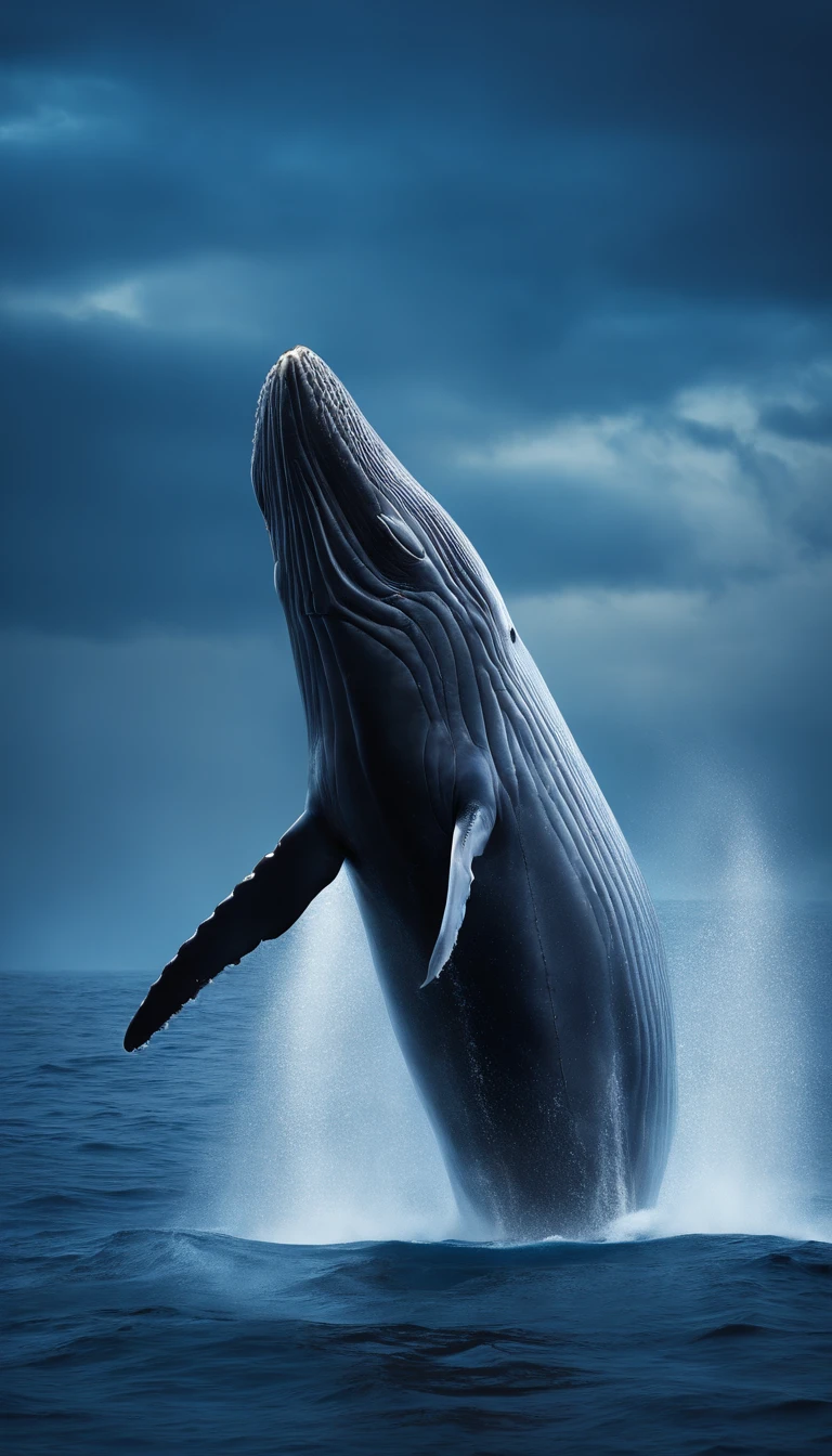 1blue whale\(huge,jump from the beautiful sea into the beautiful sky,dynamic pose\), BREAK ,background\(beautiful sea,clear sea,beautiful sky,beautiful island,beatiful sunlight\),quality\(8k,wallpaper of extremely detailed CG unit, ​masterpiece,hight resolution,top-quality,top-quality real texture skin,hyper realisitic,increase the resolution,RAW photos,best qualtiy,highly detailed,the wallpaper,cinematic lighting,ray trace,golden ratio\),(dynamic angle),award-winning,(close up whale),motion blur,dynamic angle,(from below)