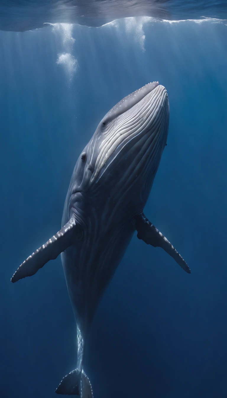 1blue whale\(huge,jump from the beautiful sea into the beautiful sky,dynamic pose\), BREAK ,background\(beautiful sea,clear sea,beautiful sky,beautiful island,beatiful sunlight\),quality\(8k,wallpaper of extremely detailed CG unit, ​masterpiece,hight resolution,top-quality,top-quality real texture skin,hyper realisitic,increase the resolution,RAW photos,best qualtiy,highly detailed,the wallpaper,cinematic lighting,ray trace,golden ratio\),(dynamic angle),award-winning,(close up whale),motion blur,dynamic angle,(from below)