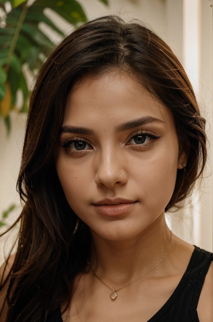 Mulher loira com olhos azuis 