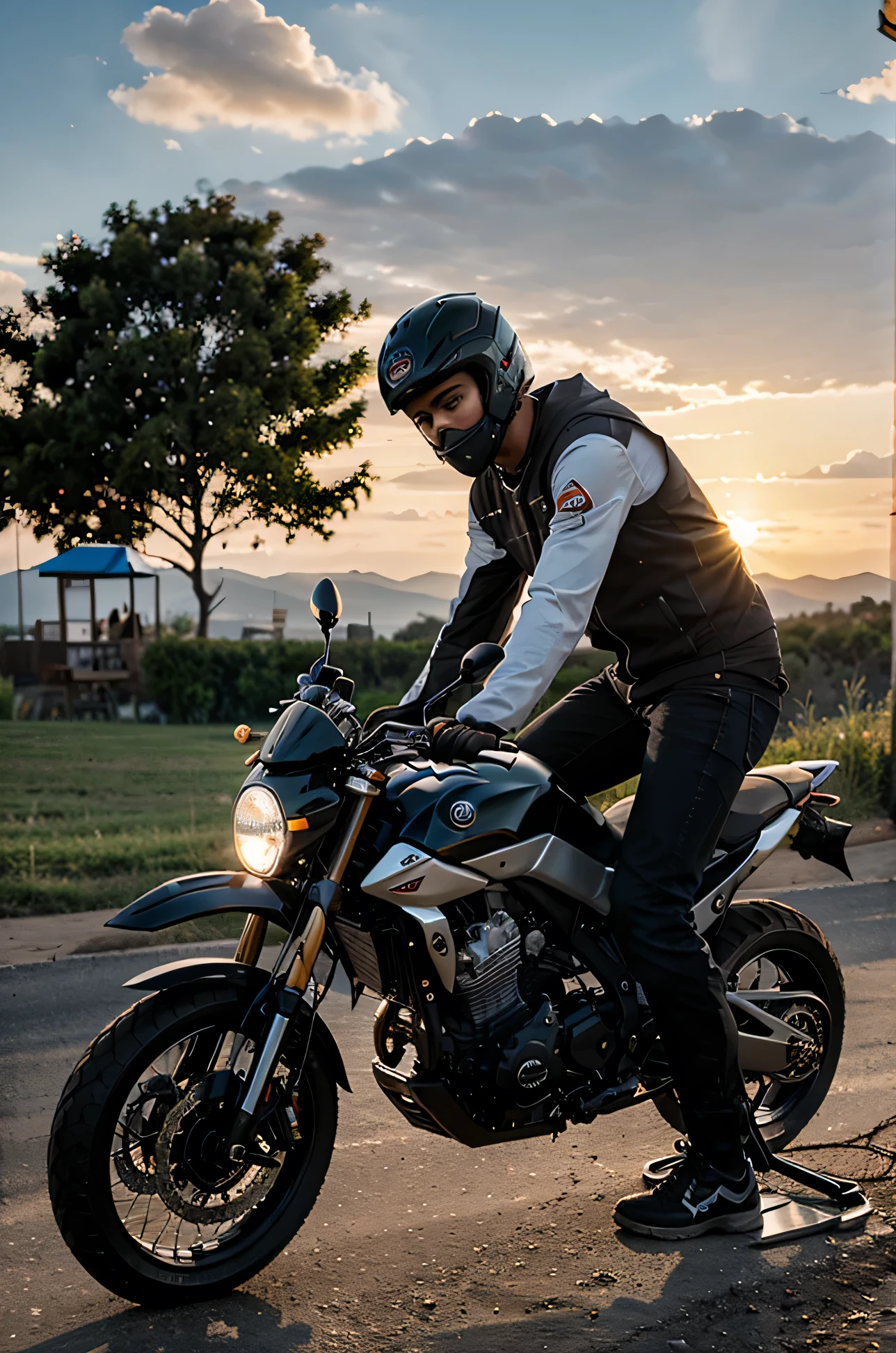 Moto nascer do sol