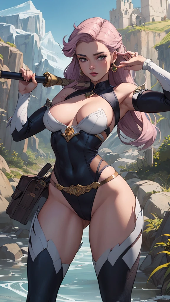Personagem mulher estilo a seios lindos redondos e firmes tompunk Fiona rainha Anna de Arendelle com marcas de guerras Imagem de desenho animado de uma mulher .Ilustra??o estilo desenho animado, estilo de arte dos desenhos animados, estilo de arte dos desenhos animados, digital illustration style, estilo atompunk design de personagens altamente detalhado, arte digital detalhada coragem, Forest fan art, Design de personagens de retrato, beautiful digital illustration, retrato de alta qualidade, Arte em quadrinhos, mulher jovem cabelo com transas lindas . Queen Anna of ArendelleBeautiful lined eyes Medium large bust and wonderful sexy clothes. image expression of sexual desire from waist to head illustration Queen Anne of Arendelle atompunk style Fallout 4 style pose beautiful round and firm breasts playboy magazine
