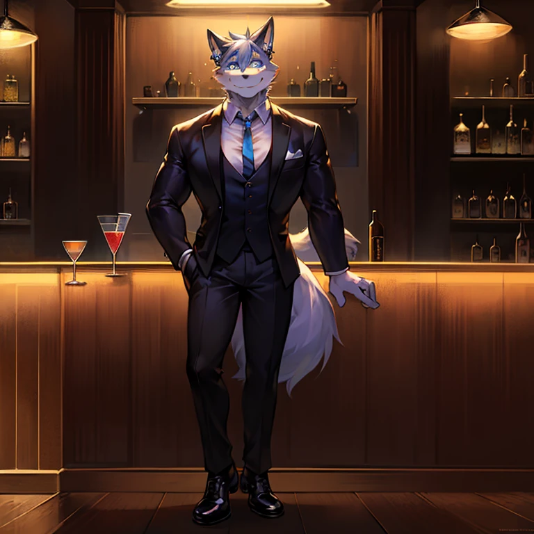 Wolf Ghost,musculature,Dress in a suit,penis(Overflow of the genitals..)Erection,One shota press the other one.,Orgasm,Sex life,nighttime,Sitting in a restaurant,Be shy.,avoiding eye contact,red face,Smile with your mouth closed.