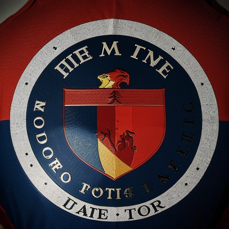 Crie um escudo de time de futebol chamado furia