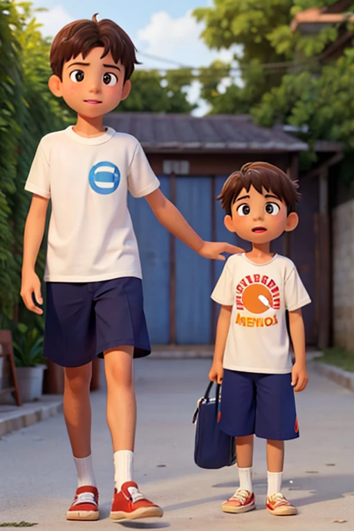 It was a hot summer day when Luca, um menino de 8 anos, received the news that would change his life forever.