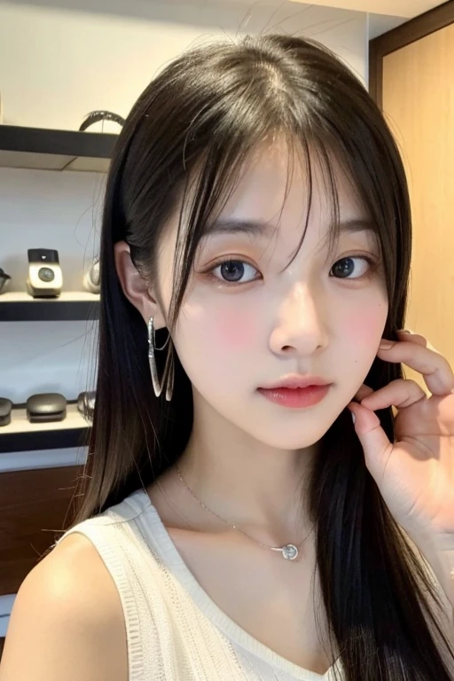((highest quality)), ((masterpiece)), (detailed), Perfect Face, Korean Idol