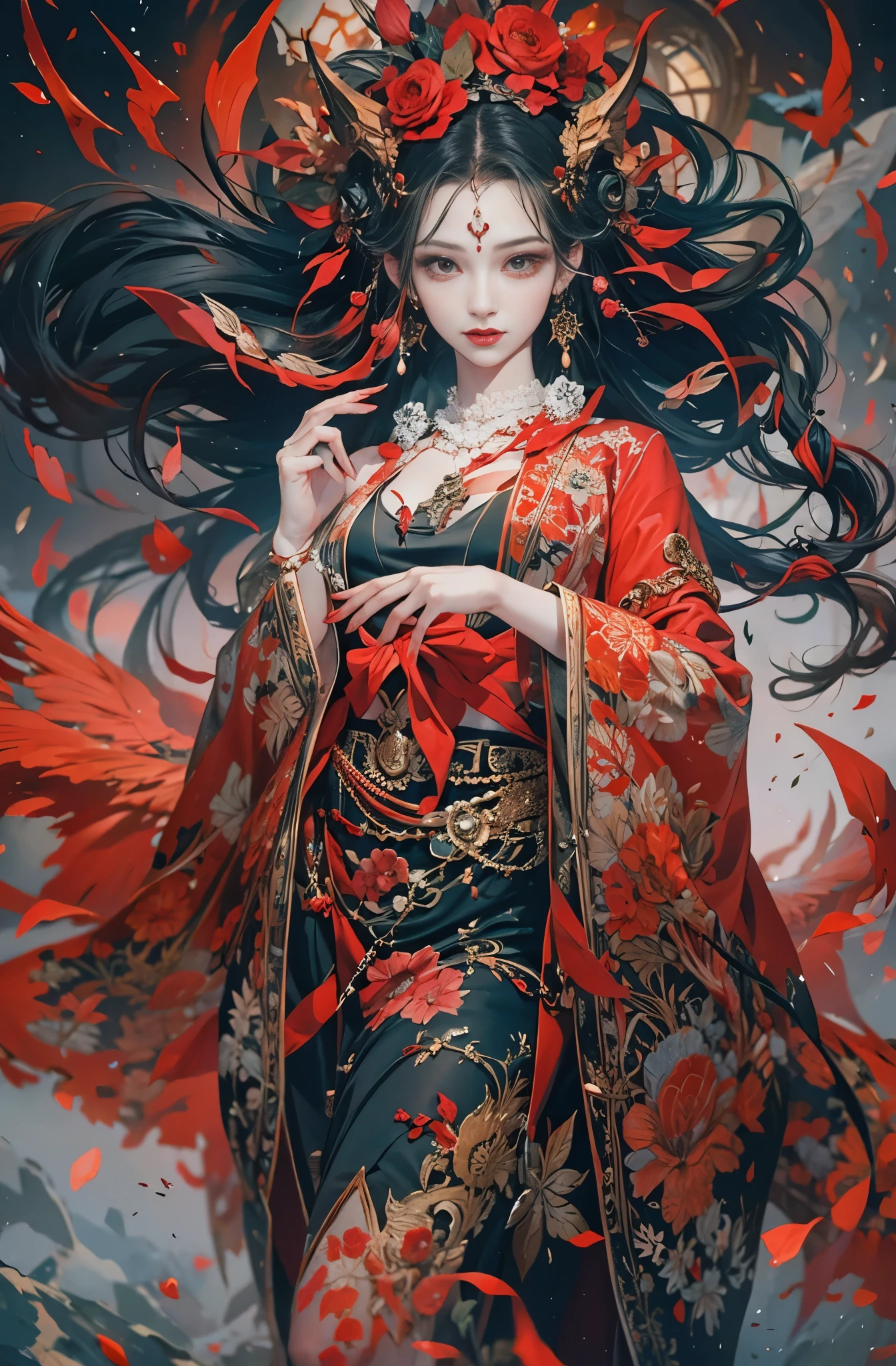 Red petals