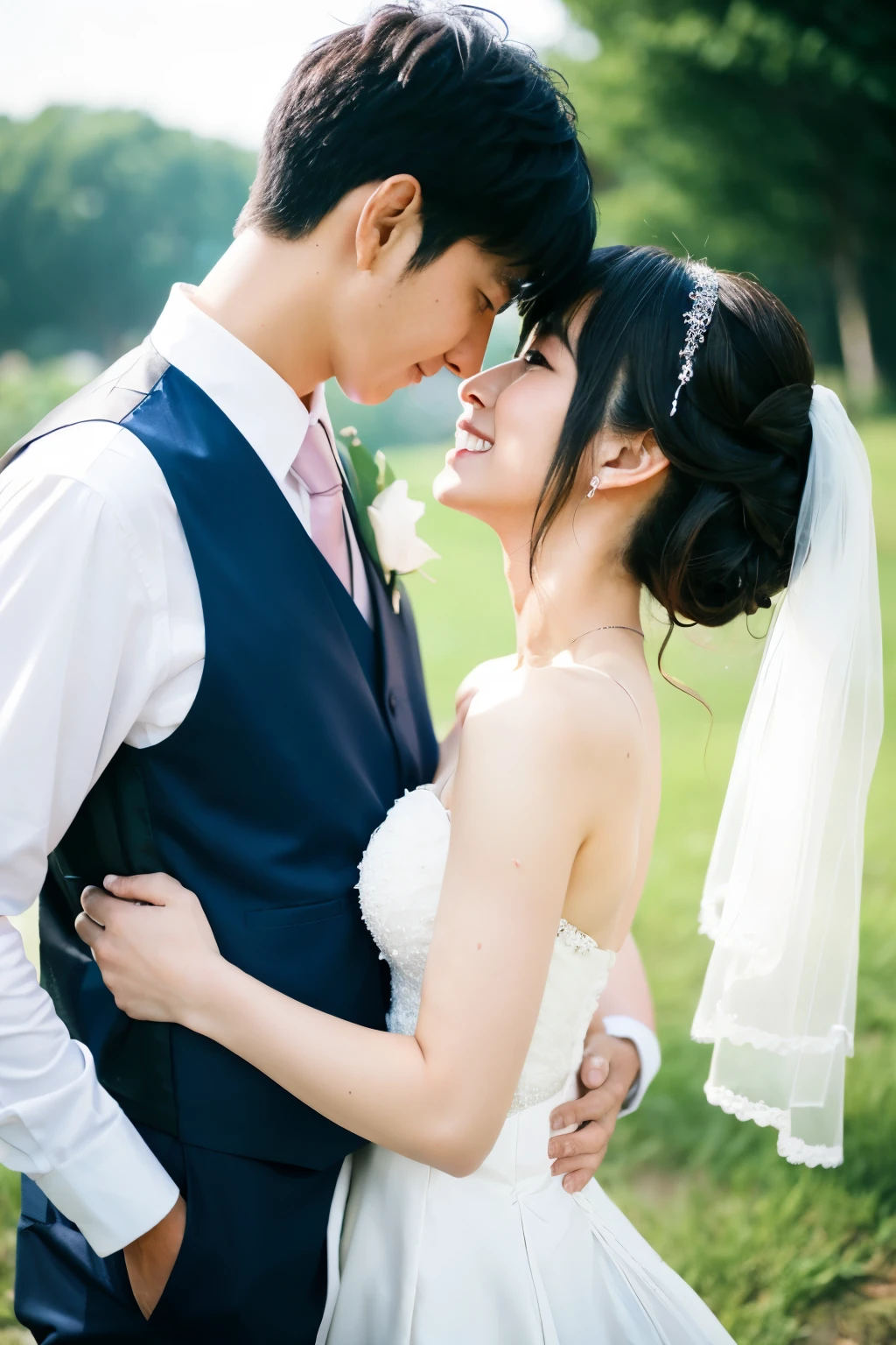 wedding style Japanese anime