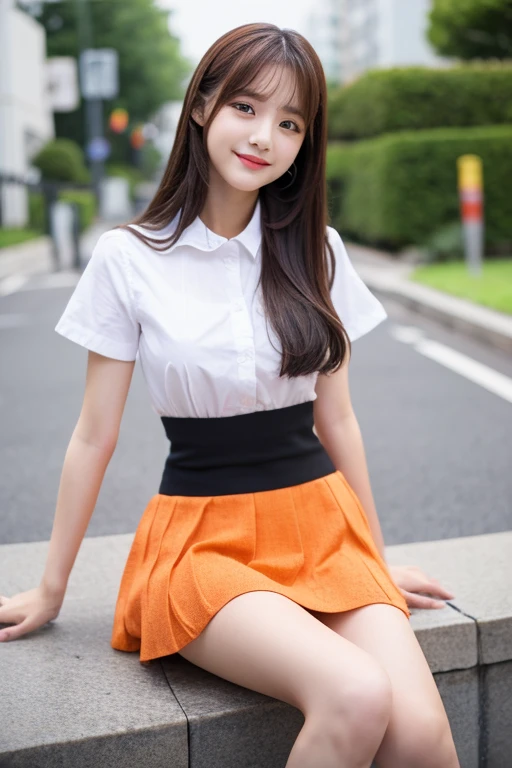 Cute Girls、Idol、mini skirt、pure、sit