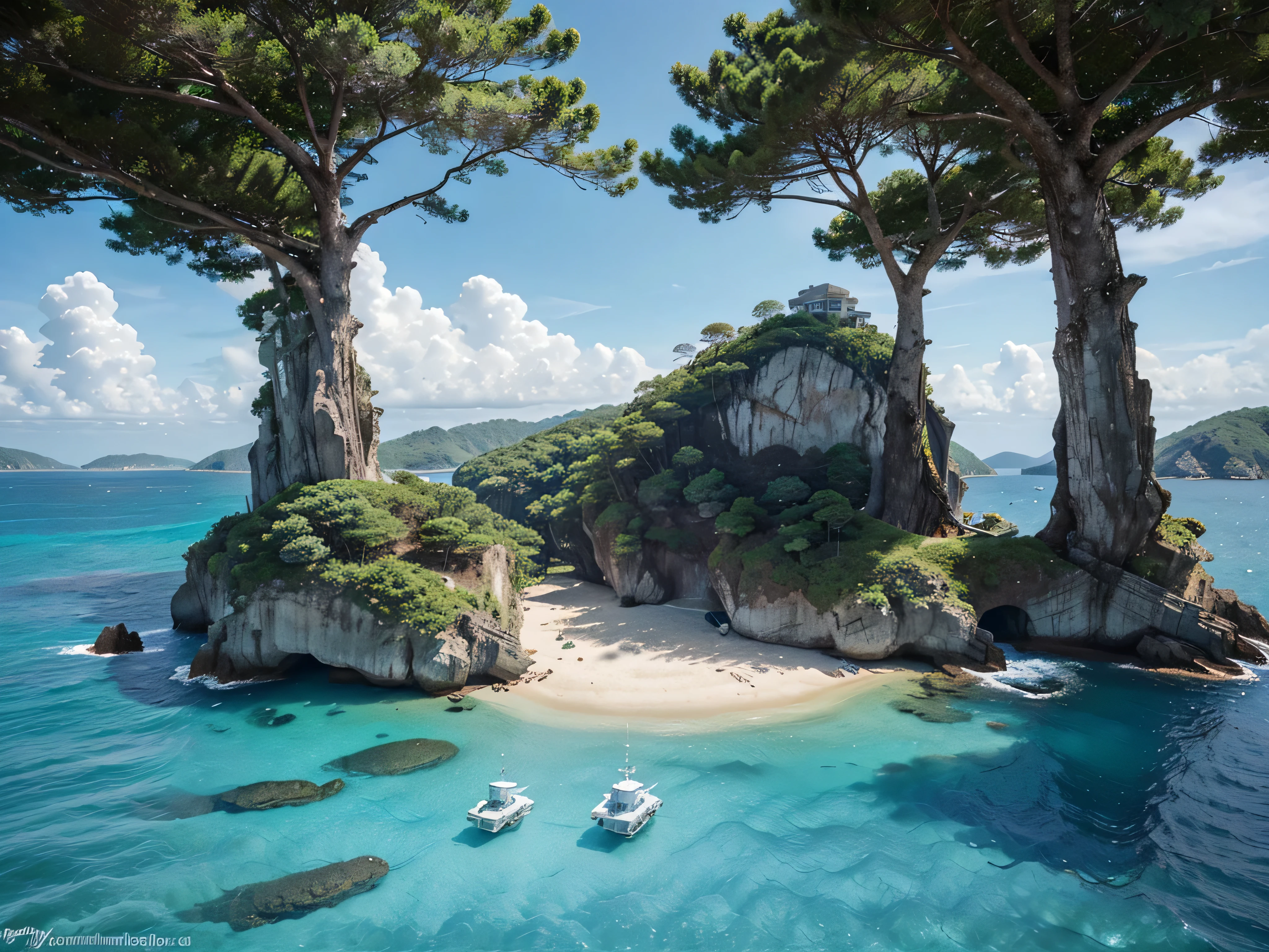 The Android Archipelago, South Korea: Explore a chain of pristine islands where robotic companions are not just a convenience, but an integral part of society. From robotic dolphins guiding visitors through crystal-clear waters to mechanized caretakers maintaining the delicate balance of the island ecosystems, every aspect of life in the Android Archipelago is enhanced by technology. As you relax on the beaches or trek through dense forests, you'll marvel at the seamless integration of robotics into the natural world.