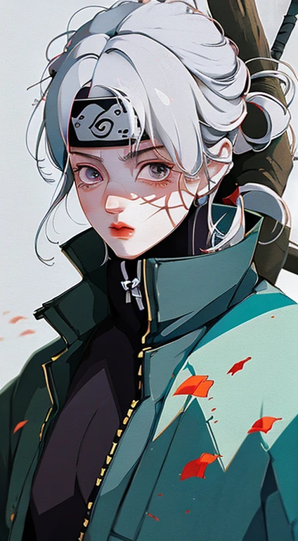 Hatake Kakashi, (In the lake), masterpiece, best quality, Ultra-high quality, Ridiculous details, The best light, The best shadow, sharp, sharp picture, detailed face, detailed eyes, detailed hair, detailed, extremely detailed, high resolution, 8K, 4k, Ultra HD, Ray Tracing, Beautiful Effects, image (whole body)