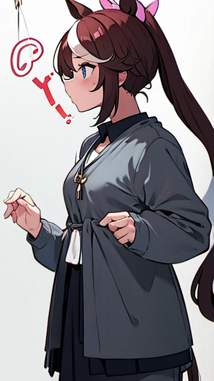 Hypnosis、Horse ears、ponytail、adult