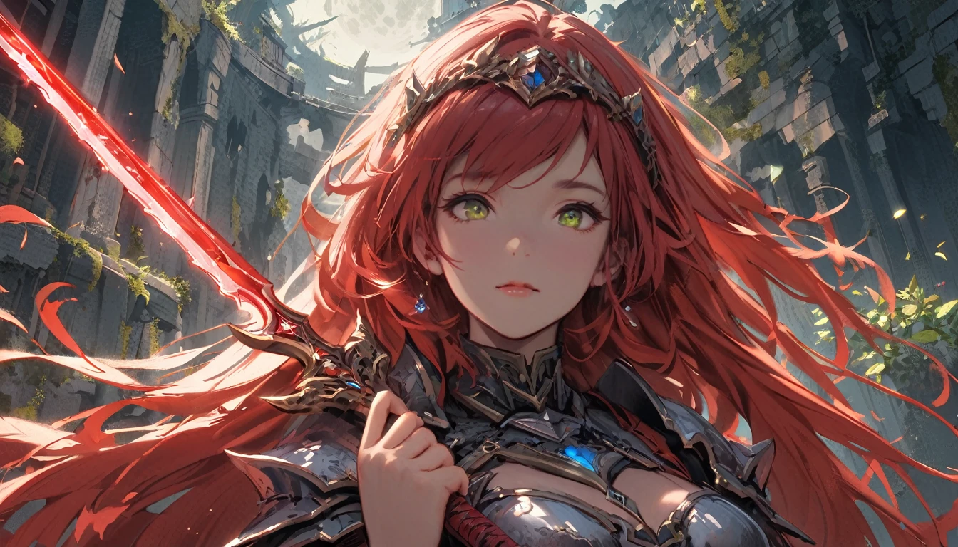 (masterpiece, best quality), intricate details,
1girl, <lora:IrysHololive:0.8> IrysHolo, heterochromia, long hair, halo,
<lora:GoodHands-vanilla:0.8> <lora:add_detail:0.6>
<lora:khorne:0.8> khorne, armor, skull, spikes, blood, pain, evil,
<lora:uwu:0.8> (;3, uwu, catmouth,:1.1)