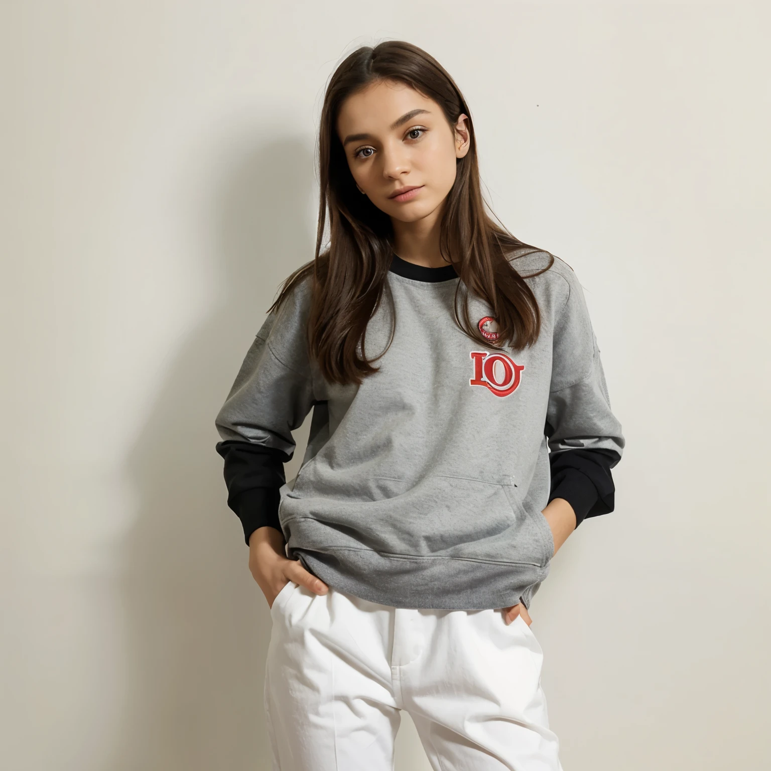Loja roupa, logotipo, letras a y b, minimalista