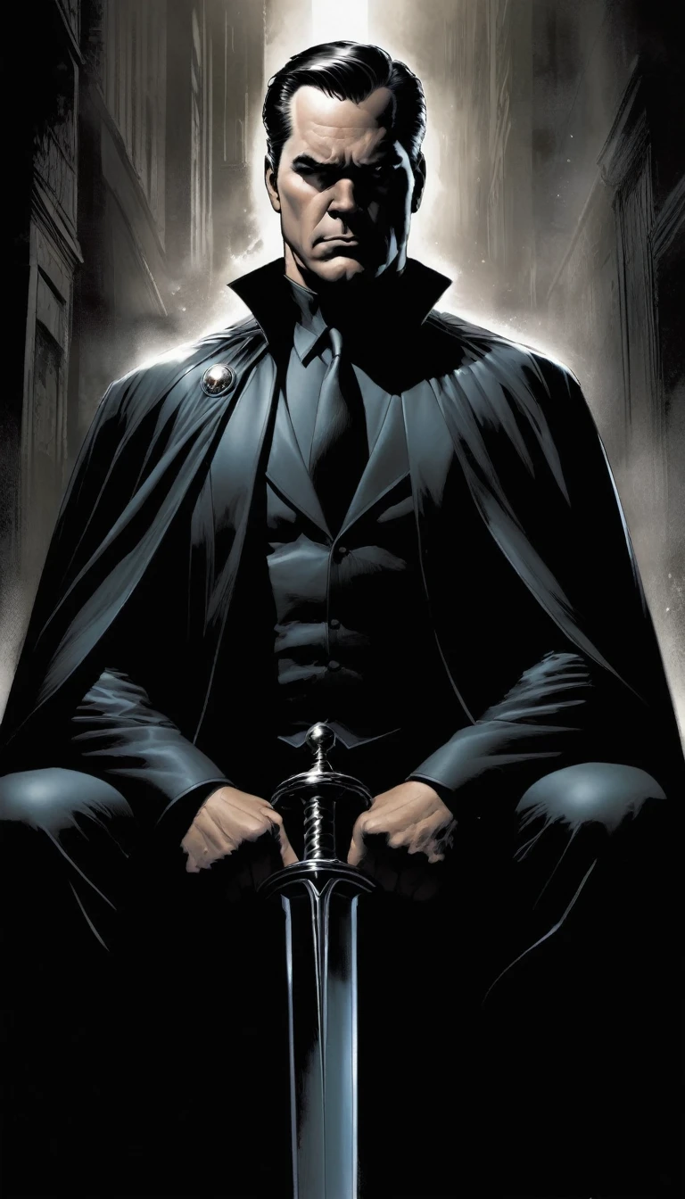 Comics, Characters, Portraits, Dark, Moody by Steve Epting