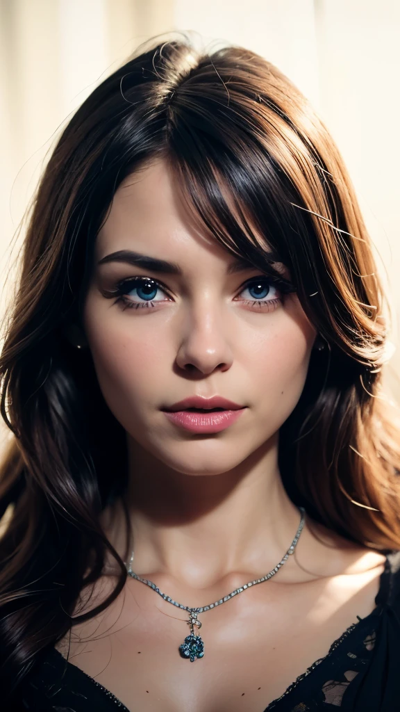 top quality, masterpiece, a high resolution, 1 женщиon, 35 years, Japanese, onряд гадалки в западном стиле, hair ornament, necklace, JEWELRY, Beautiful face, спокойonя улыбка, on_body, Tyndall effect, Photorealistic, комonта для гаданий, свечи on столе, tarot cards, rim lighting, two-color lighting, (High Definition Skin:1.2), 8K uhd, зеркальonя камера, soft lighting, High quality, volumetric lighting, frank, Photo, a high resolution, 4K, 8K, Boke