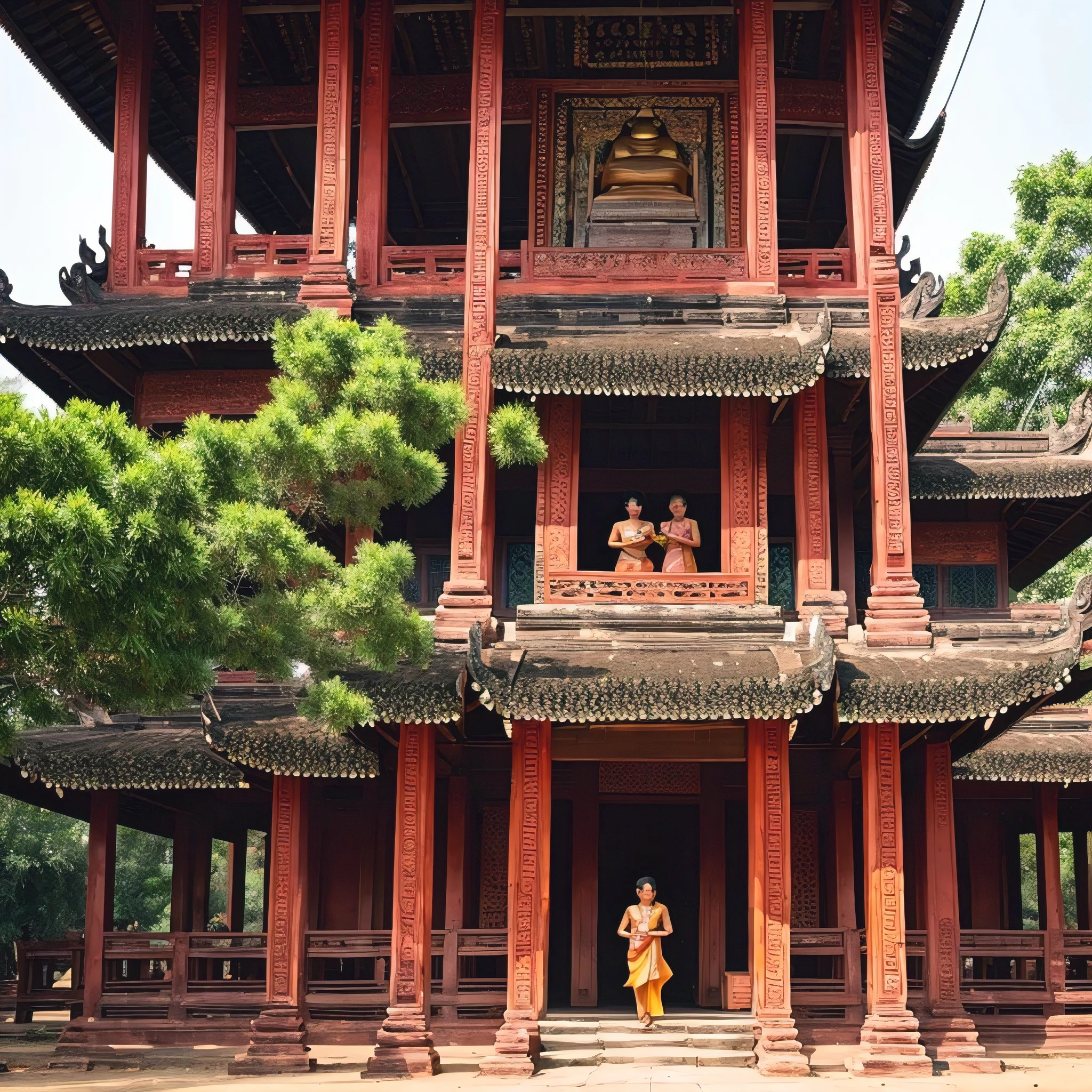 Cambodian temple 