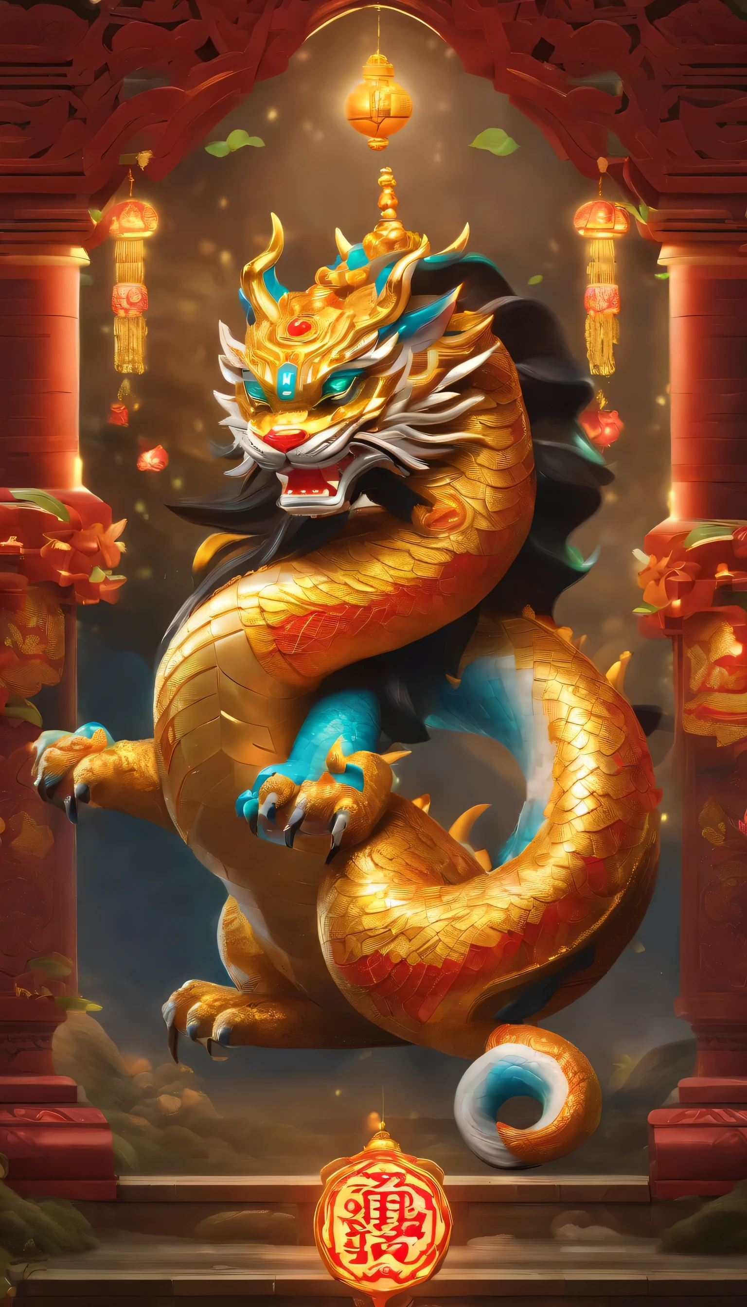 Mine Craft 　Improving fortune　Cat　Shenlong　　Sparkling　Gorgeous