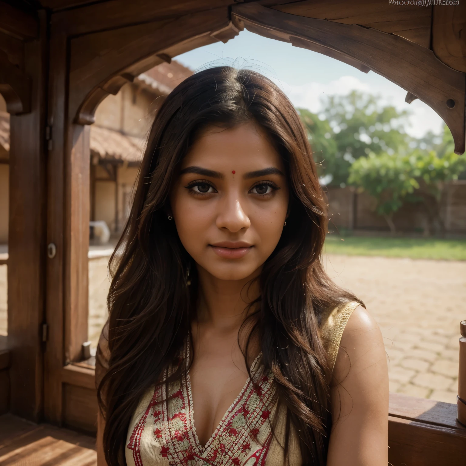 (best quality,4k,8k,highres,masterpiece:1.2),ultra-detailed,(realistic,photorealistic,photo-realistic:1.37),(sfw) safe for work,beautiful detailed eyes,beautiful detailed lips,extremely detailed eyes and face,longeyelashes,1girl,desi girl,gujrati girl,18 years old,perfect face,dark long hair,traditional indian clothes,looking towards the camera,portrait,detailed henna patterns,vibrant colors,soft lighting,upper body shot, more focus on the face,light smile,