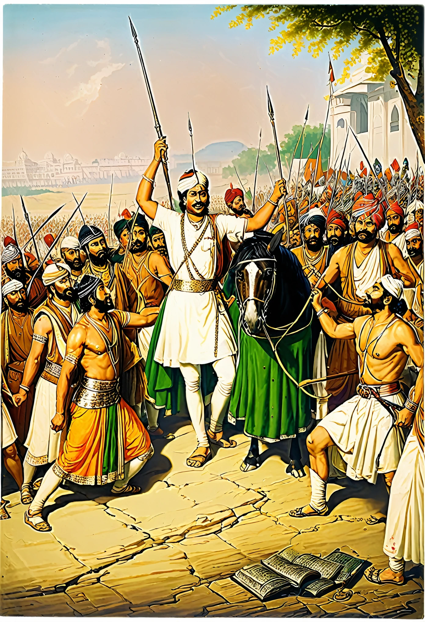 Mahabharat pratap fighting with Muslim rulers 