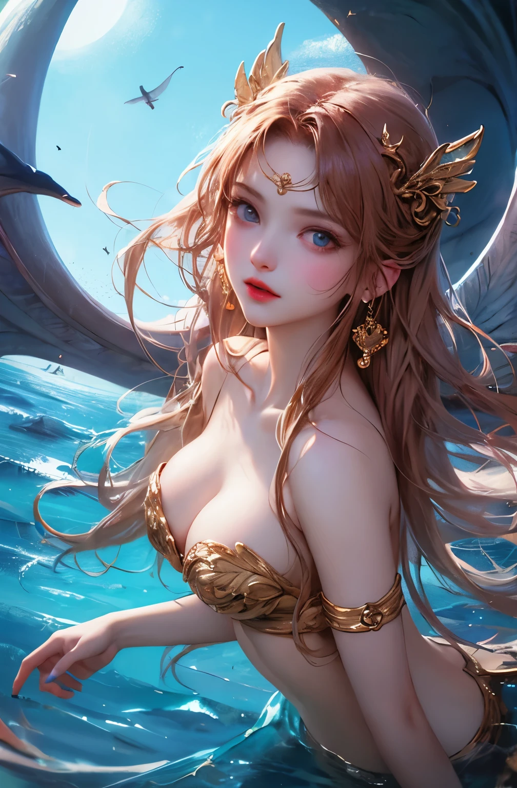 Beautiful siren