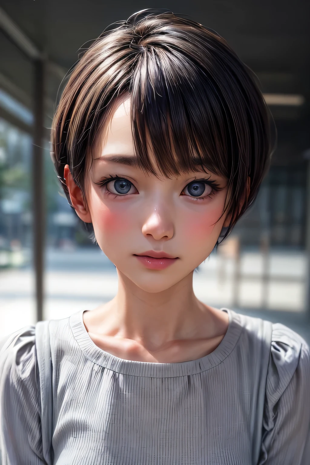 (masterpiece:1.3), ( best quality: 1.4), 
cinematic lighting, 
(1boy), beautiful face, (realistic face), 
beautiful hairstyle, (short hair :1.5),
realistic eyes, beautiful detailed eyes, 
(realistic skin), beautiful skin, 
(blouse), 
absurdres, attractive, 
ultra high res, ultra realistic, highly detailed, 
golden ratio,  1girl, 

