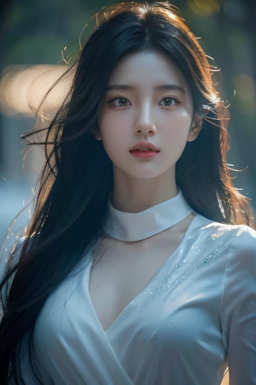 8k, masterpiece, RAW photo, best quality, photorealistic, extremely detailed CG unity 8k wallpaper, Cinematic Light, Lens Flare, Ray tracing, (extremely beautiful face, beautiful lips, beautiful eyes), intricate detail face, ((ultra detailed skin) 1Girl,light and shadow, assassin girl, radom 4 hairstyles, random super smart assassin costumes, smart, cool, icy but beautiful eyes, no smile