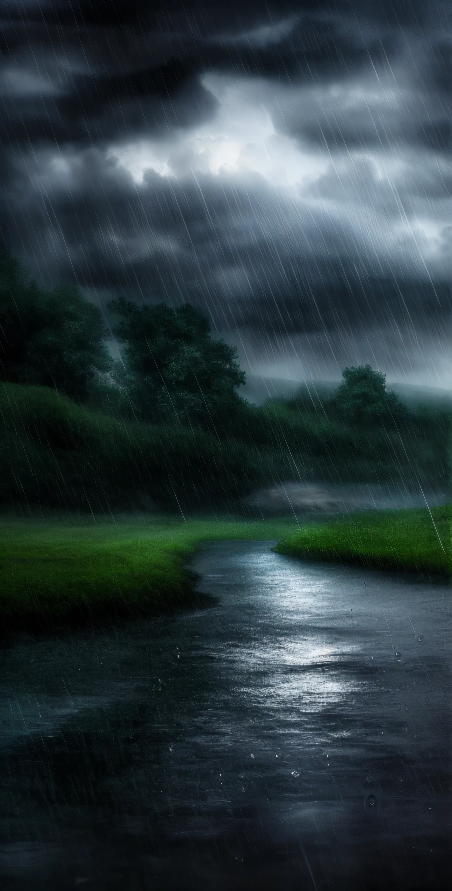 rain wallpapers, nature, heavy rain, beautiful view