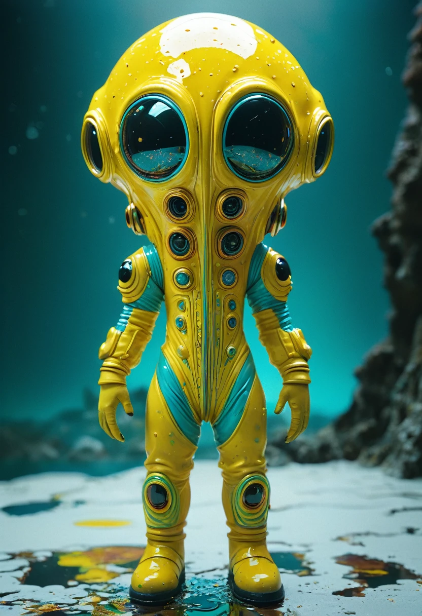 8K, ARTISTIC photogrAphy, best quAlity, mAsterpiece: 1.2), A (potrAit:1.2) Don Bluth Style ASTRONAUT Cthulhu yellow Toon Doll, full body RAW candid cinema, cyan hair, 16mm, color graded portra 400 film, remarkable color, ultra realistic, sad admosphere, dark lighting, oppressive atmosphere, depressive colors, kodak portra 400, photograph,r, Natural Light, Pinhead lighgts, blur reflection, Brush Strokes, Smooth, abstract, Splatter, Oil On Canvas, rainbow colors, fractal isometrics details bioluminescens : a stunning realistic photograph of wet bone structure, 3d render, octane render, intricately detailed, titanium decorative headdress, cinematic, trending on artstation | Isometric | Centered