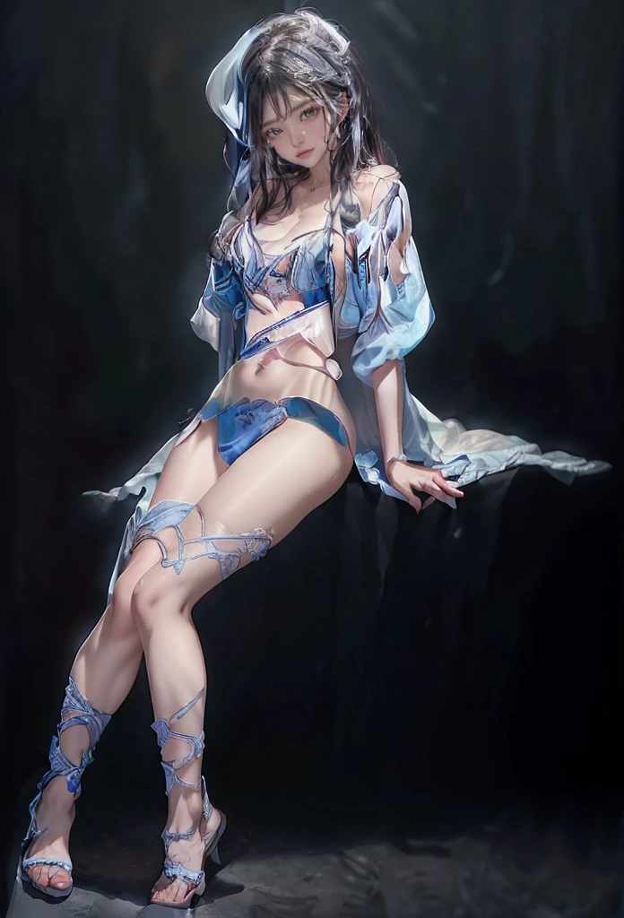 ((Upper shouldescial closeupigboobs, looking at viewe, Anime big breasts, Drawing, Perspective, Foreshortening, Foreshortening, 8K, Super Detail,Silver Hair,Endless Reality, White background, Drawing, 8K, Super Detail, 1080p, Women HD,woman, 16k, high resolution, best quality, high quality, Anatomically correct, masterpiece, precise, Ultra HD,Black silk tulle