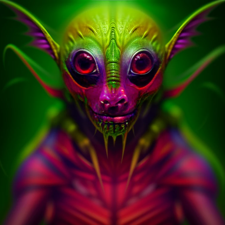 (best quality,ultra-detailed),portrait,illustration,creepy,orange color tones,soft lighting,detailed textures,cold expression,disturbing presence,[insect],[transformation],[horror]