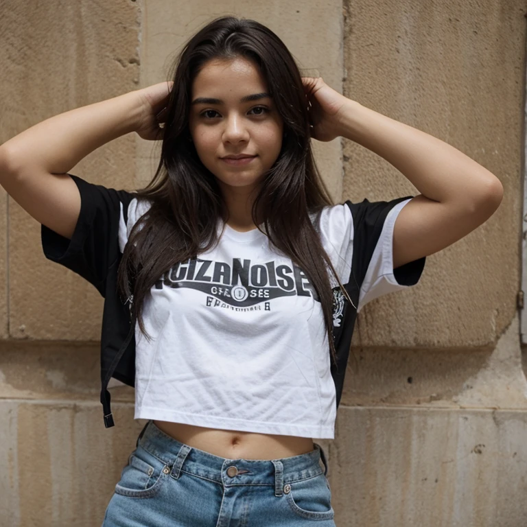 uma jovem bem bonita