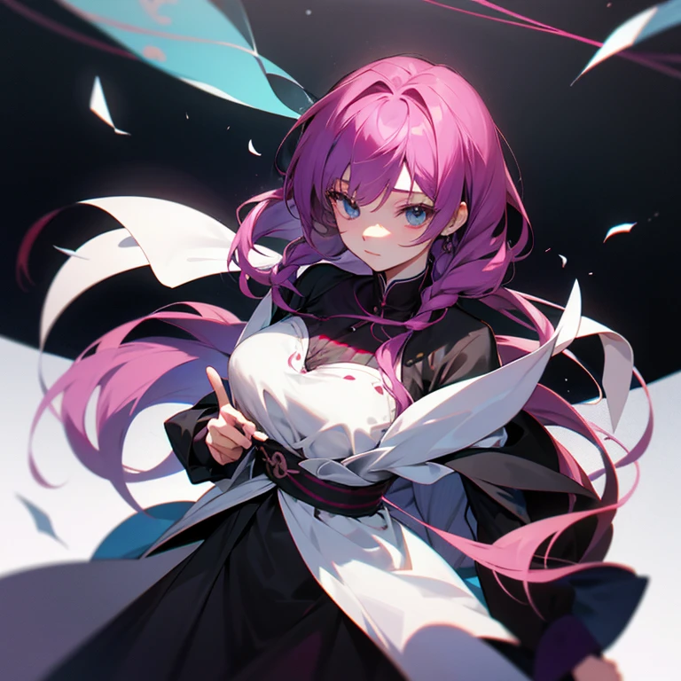 Ilumi zoldyck junto a Ichinose Shiki familia con hijos