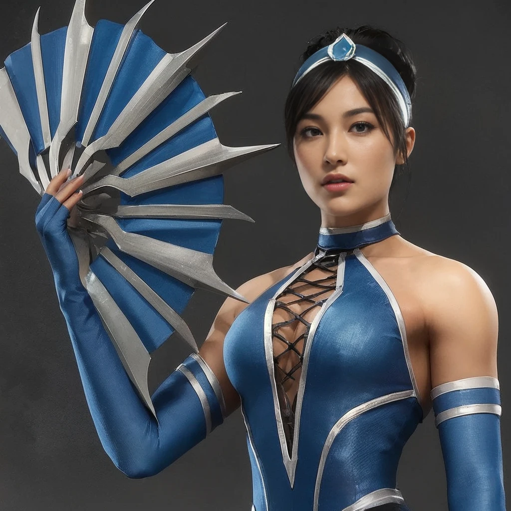 Kitana, (melhor qualidade,ultra-detalhado,Realista:1.37), lindo rosto detalhado,Simetria perfeita,corpo perfeitamente modelado,Maquiagem perfeita,cores vivas,studio lighting
