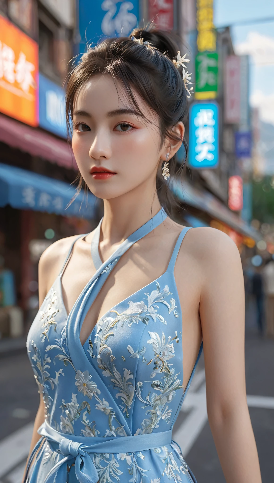 Model shooting style, (Extremely detailed CG Unity 8K wallpaper), Full-length photos of the world&#39;s most beautiful artworks, Medieval Queen, Greenville, dark skin, black women, Gold Crown, diamond, Medieval architecture, Professional Majestic Oil Paintings by Ed Blinkey, Artai Guéran, Studio Ghibli, author：Jeremy Mann, Greg Manches, Antonio Moro, Popular on artstation, Popular on CGsociety, Wheels within wheels, High Detail, Clear focus, Dramatic, Photorealistic art by midjourney and greg rutkowski