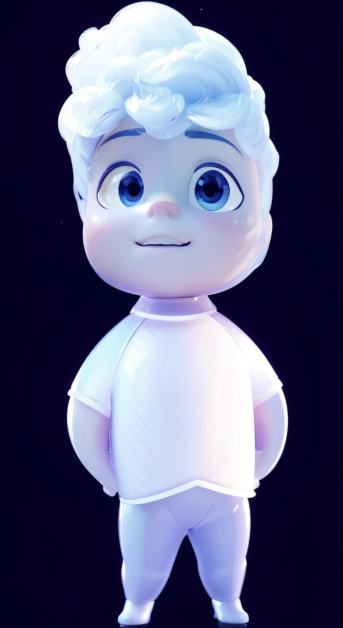 glossy texture, smooth 3d model, multiple light sources, rim light, sharp post effects render, (glossy plastic texture with multiple big light probe refractions), perfect cgi, smooth silhouette, high intensity refraction, (super glossy material), most beautiful vfx, blue background, plastic refractions, realistic, 4k, high resolution, rim light, photo shoot, commercial photo, profile shot, 4k, rim light, high resolution, 4k, glossy texture, smooth 3d model, multiple light sources, rim light, sharp post effects render, (glossy metallic texture with multiple big light probe refractions), perfect cgi, cgi art created only with gradients, smooth silhouette, high intensity refraction, (super glossy chrome material), most beautiful vfx, blue background, chrome metal refractions, multiple light sources, rim light, sharp post effects render, perfect cgi, digital art, detailed digital art, reflective, best quality, 4k, masterpiece:1.2, ultra-detailed, realistic, vivid colors, dark and moody lighting, The image of the highest quality, ensuring every detail showcased perfectly. It in 4k resolution, allowing viewers to immerse themselves in the richness of the colors and intricate details. The realistic rendering. under the spotlight, reflecting, high-resolution image, realistic rendering, dark background, and rim light photorealistic The image features three characters standing in front of three houses. The characters are a red-haired mermaid, a purple cat, and an orange dog. They are each holding a yellow maraca