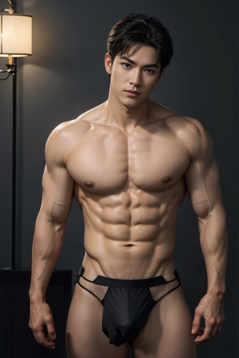 Wide Angle,(8K, original photo, best quality),actual,2 handsome guys,front,Intricate details,Very detailed的眼睛和睫毛男性,Masculinity,Night Sky,柔Light,Light,portrait,close up,Affectionately,show chest muscles,黑blue eyes白人恋男模特的照片, blue eyes, Standing in front of gray background, dynamics, 22 years old, tilt, beefy, short hair, Digital SLR Camera, super quality, Fuji XT3, Crystal clear, 8K Ultra HD, High Detail, Surrealism, she, , ((actual skin), ((Pores)), ((High Detail皮肤)), 体积Light, groin, Far,Red sexy fishnet thong,Big bulge,Excellent J8,Big bags highLight fullness and swelling,A top-down view, Complex 3D visualization, High Detail, 1 handsome young man (National Foundation) looking at the audience (清Pure臉_at 1:0.6), 18 years old, Pure, Real human skin , (Bare chest), swelling of chest muscles, Vivid details, hyperactual, Beautiful background (middle Ages: 1,2), Octane Rendering, 8K, best quality, masterpiece, Very detailed, image, Unity, wallpaper (actual, photoactual: 1.37), Astonishing, fine details, masterpiece, best quality, Official Art, Very detailed CG Unity 8K wallpaper,