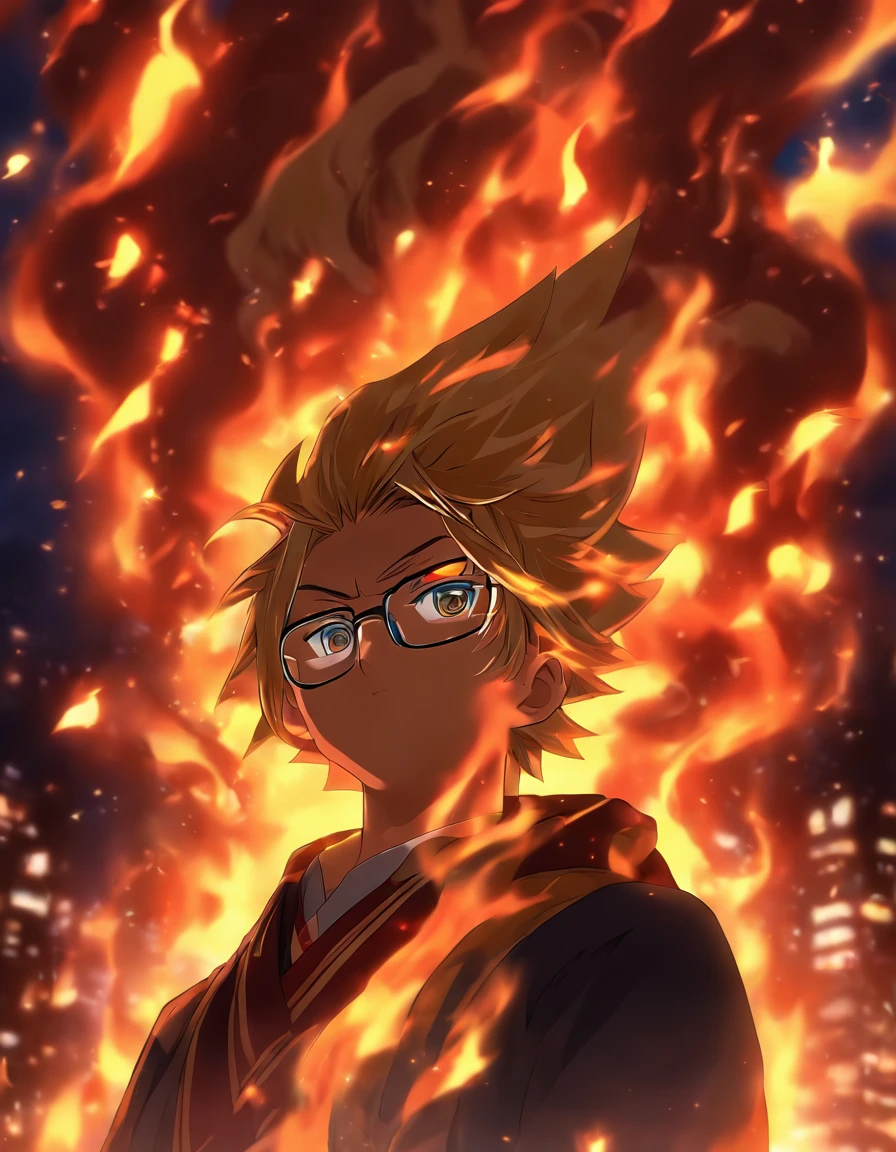 Fire Call towel male Glasses